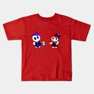 Rockabilly dark kawaii Kids T-Shirt